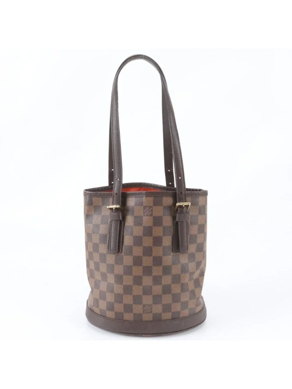 Louis Vuitton Damier Marais Leather Shoulder Bag Tote Hand